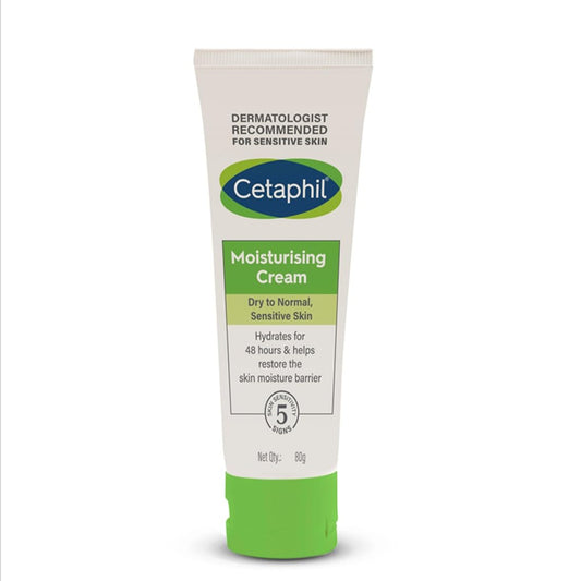 Cetaphil Moisturising Cream Dry to Normal Sensitive Skin 80g
