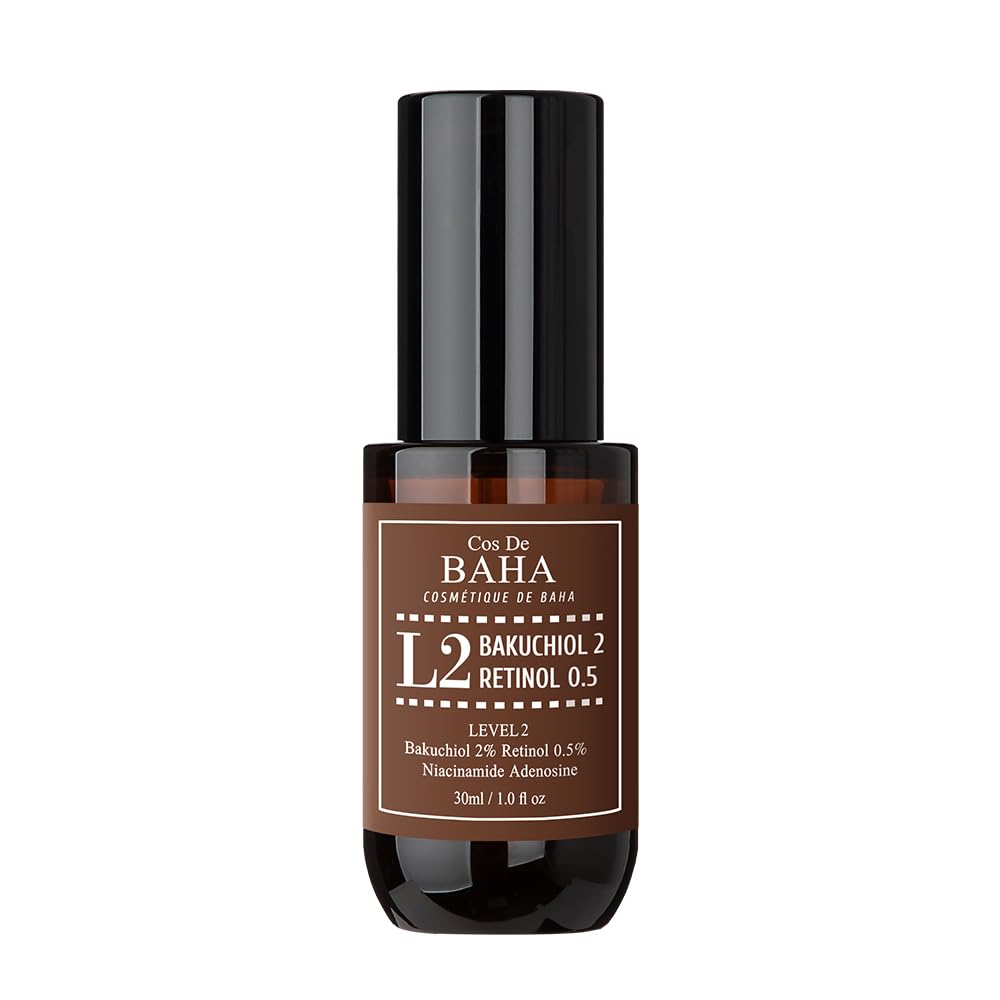 Cos De Baha (L2) Retinol 0.5% Bakuchiol 2% Serum 30ml – Buy Online in Bangladesh from Gotimoy.com