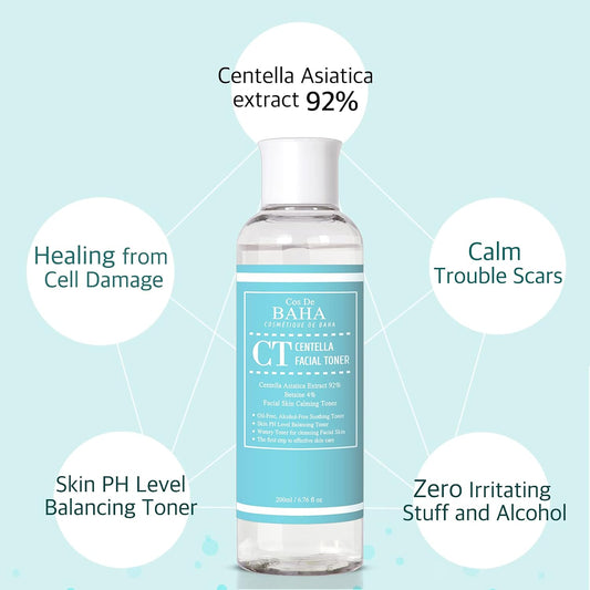Cos de Baha (CT) Centella Facial Toner 200ml