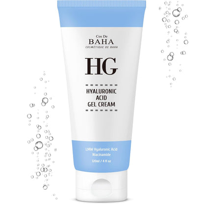 Cos de baha (HG) Pure Hyaluronic Acid + Niacinamide Gel Cream 120ml
