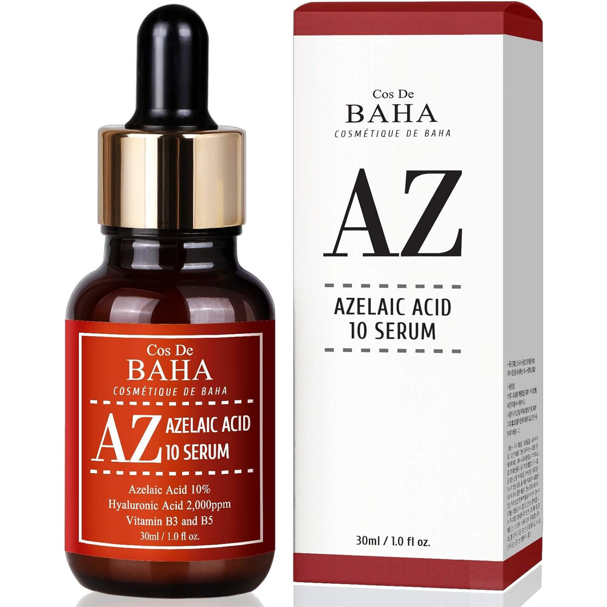 Cos De BAHA (AZ) Azelaic Acid 10% Serum 30ml – Buy Online in Bangladesh from Gotimoy.com