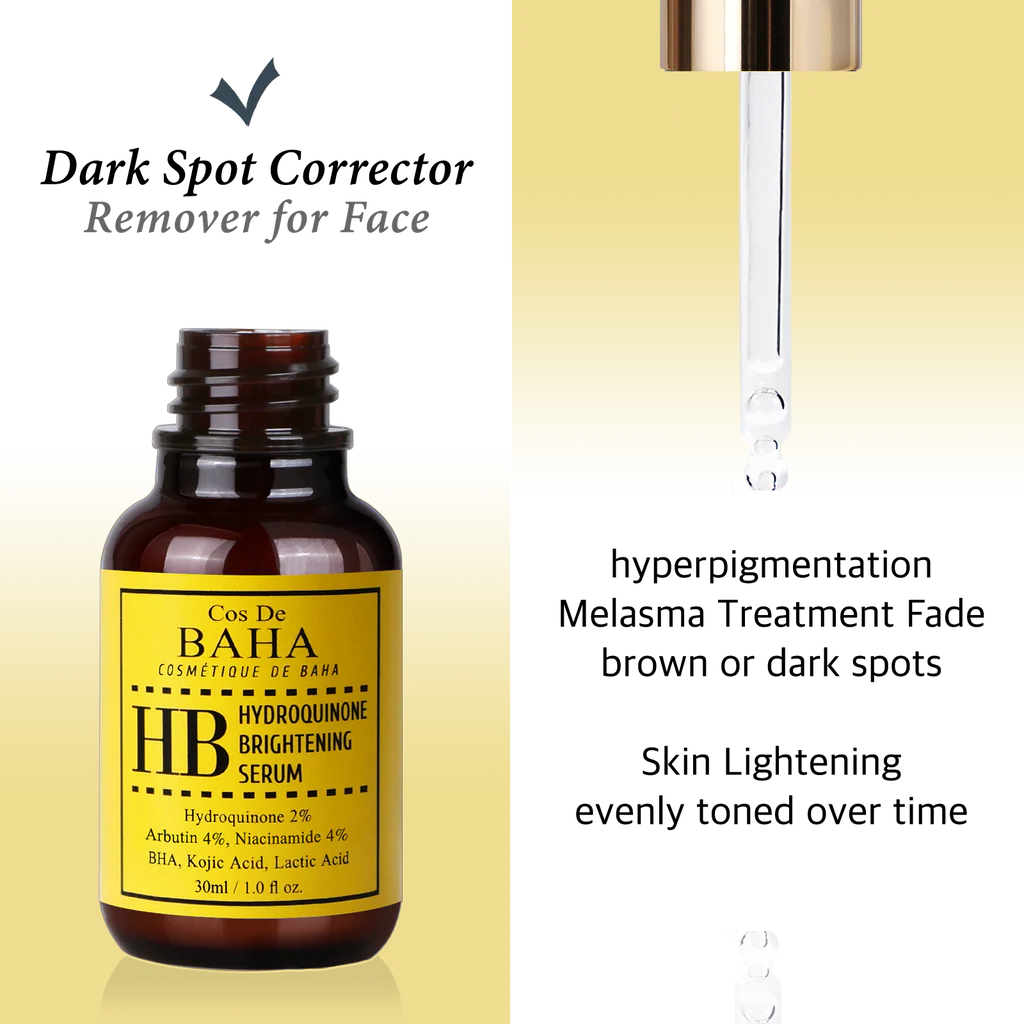 Cos De BAHA (HB) 2% Hydroquinone Brightening Serum 30ml