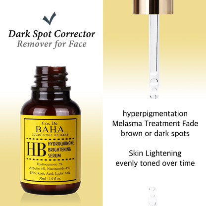 Cos De BAHA (HB) 2% Hydroquinone Brightening Serum 30ml