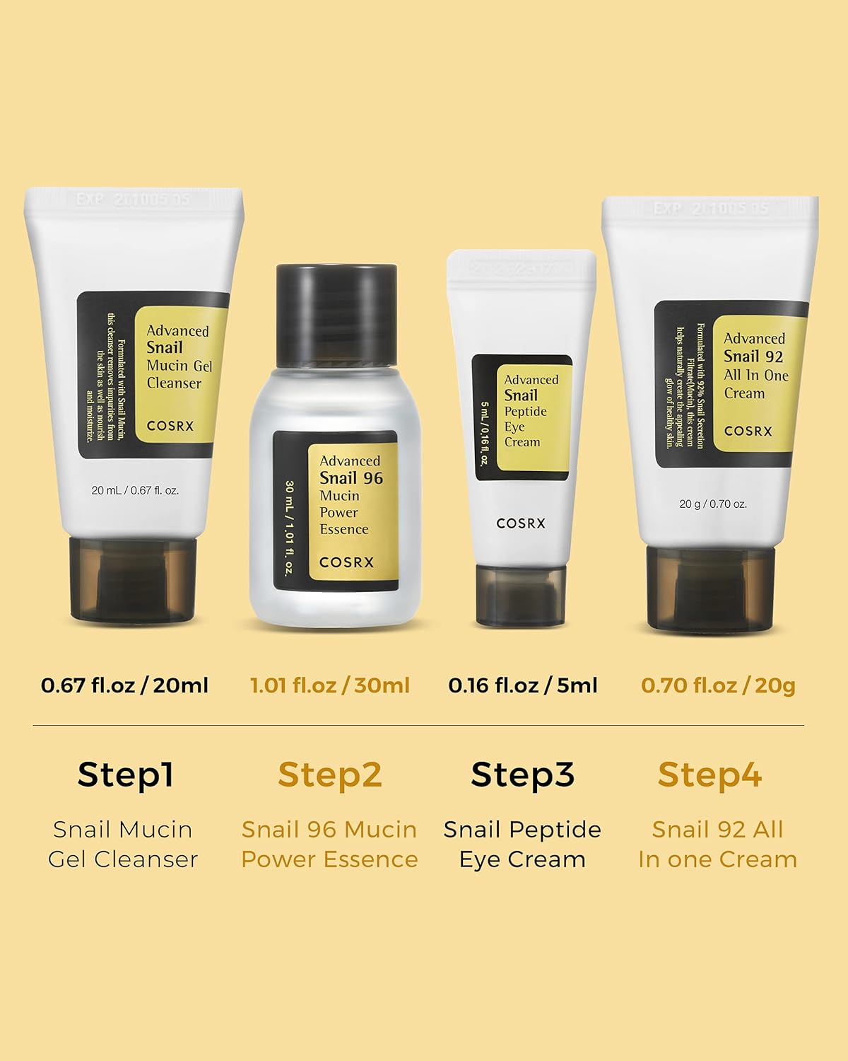 Cosrx All About Snail Trial Kit