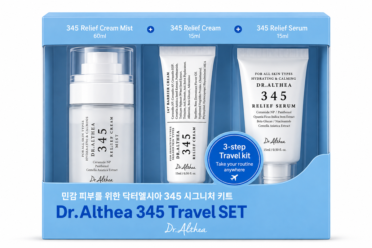 DR ALTHEA 345 Travel MINI Set Kit 3pcs