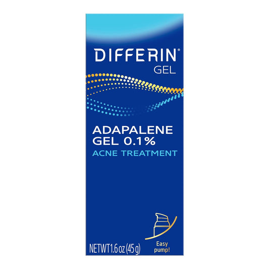Differin Acne Treatment Gel Family Size Tube 45g