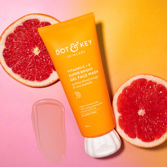 Dot and Key Vitamin C+E Super Bright Gel Face Wash Medium Size 100ml