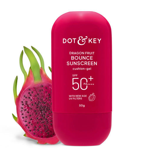 Dot And Key Dragon Fruit Bounce SPF50 PA++++ Medium Size Sunscreen 50g
