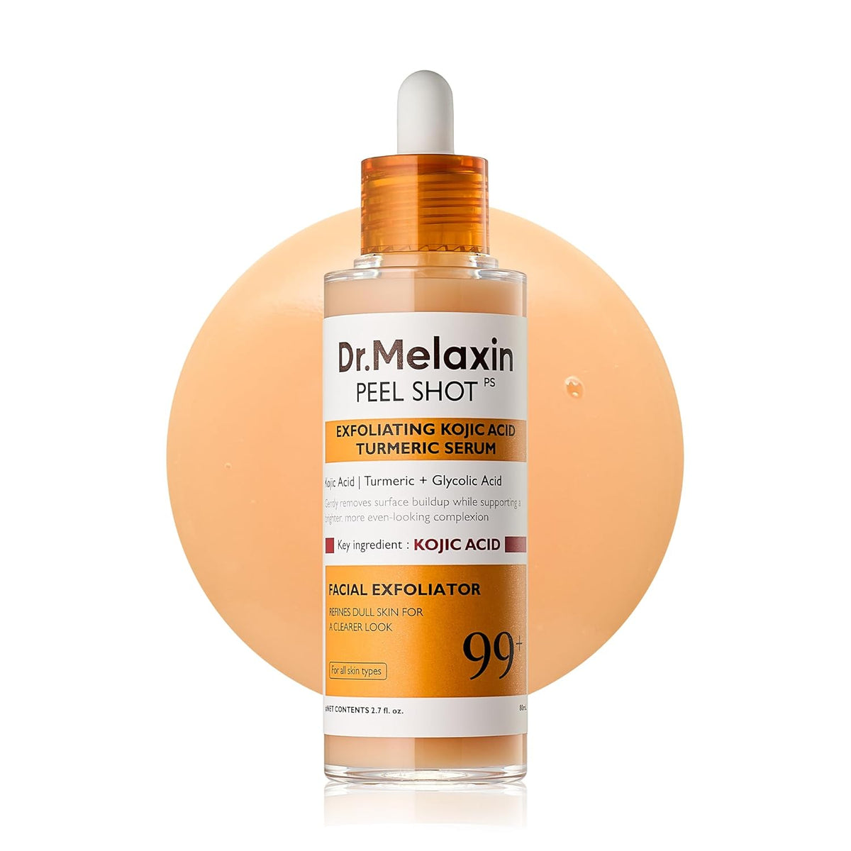 Dr Melaxin Peel Shot Exfoliating Kojic Acid Turmeric Serum 80ml – Buy Online in Bangladesh from Gotimoy.com