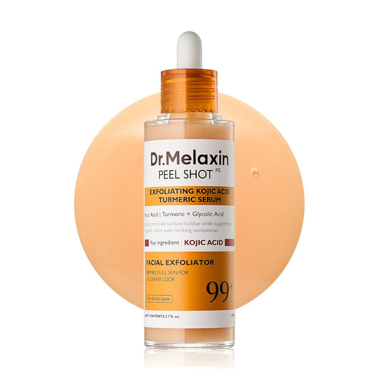 Dr Melaxin Peel Shot Exfoliating Kojic Acid Turmeric Serum 80ml