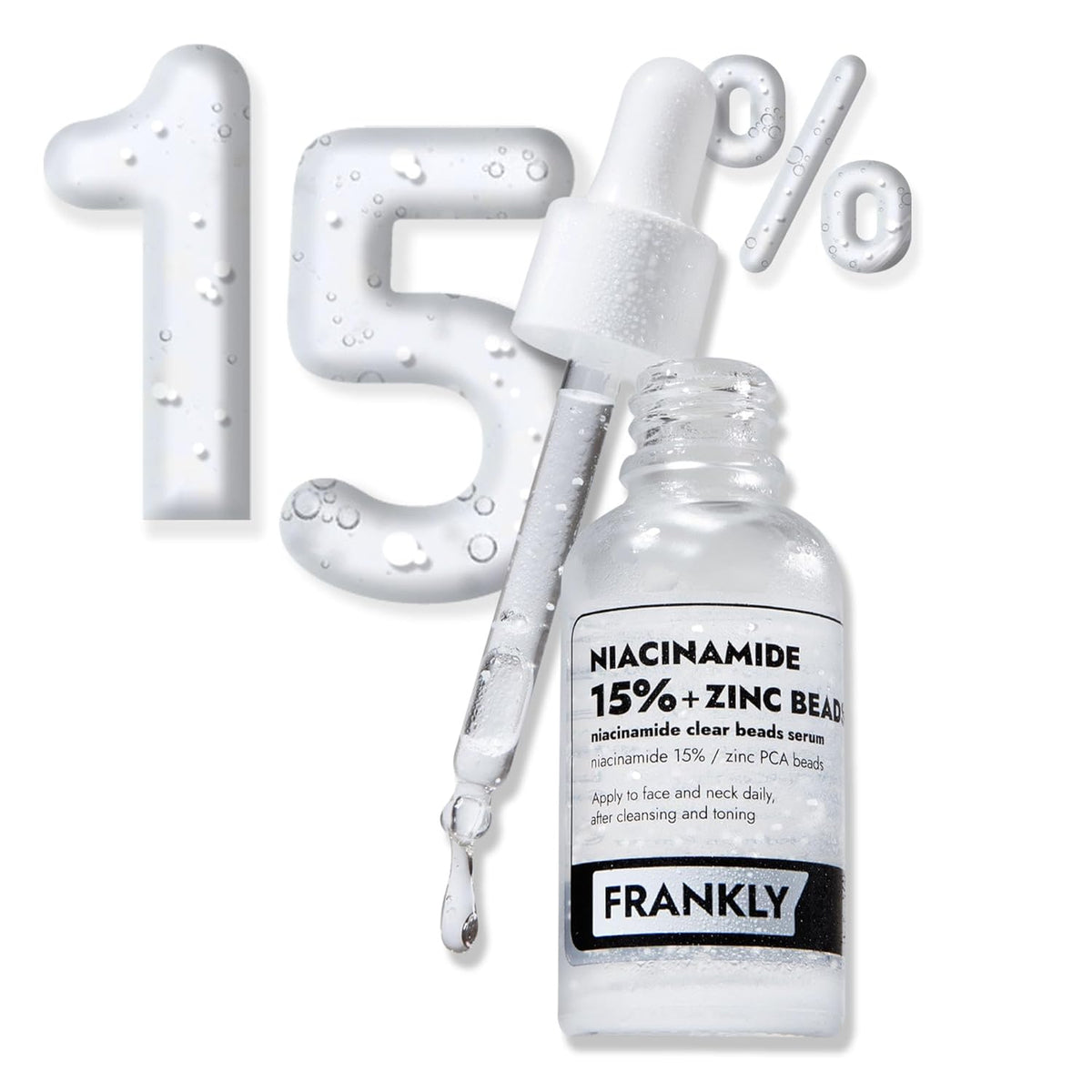 Frankly Niacinamide 15% Zinc Beads Serum 30ml – Buy Online in Bangladesh from Gotimoy.com