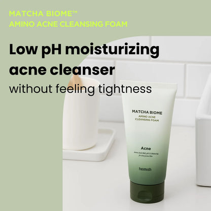 HEIMISH (Official) Matcha Biome Amino Acne Cleansing Foam 150ml