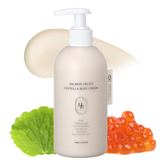 HEVEBLUE Salmon Fruity Centella Body Cream 300ml