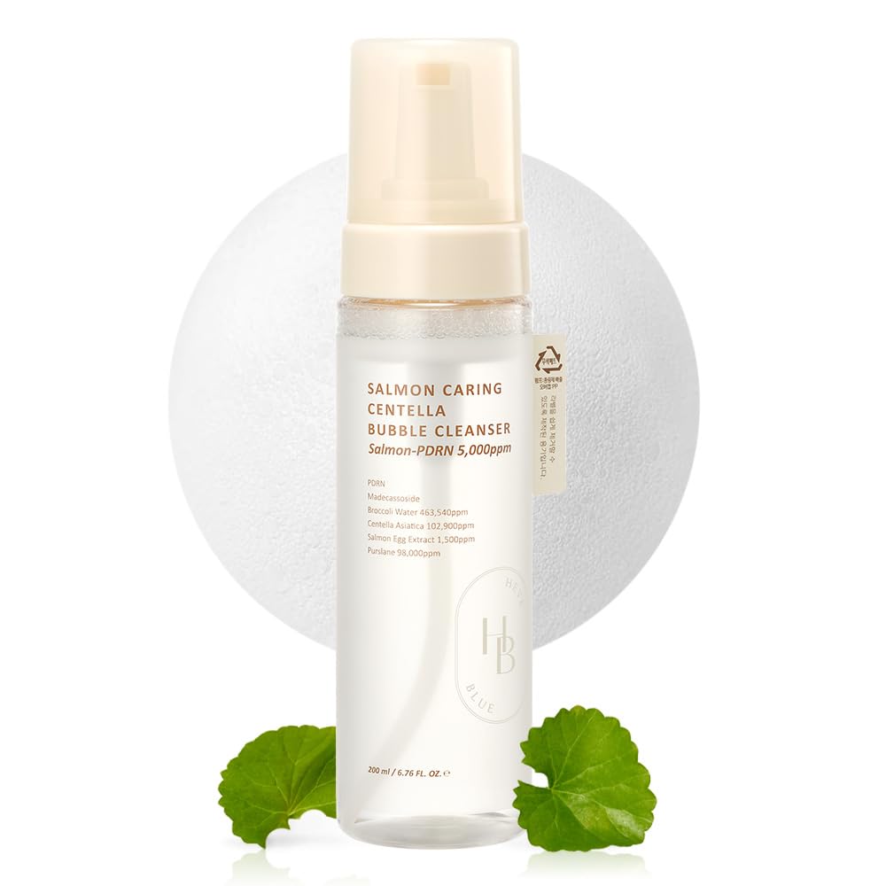 HEVEBLUE Salmon Caring Centella Bubble Cleanser 200ml – Buy Online in Bangladesh from Gotimoy.com