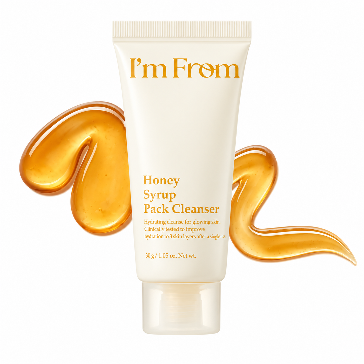 I M From Honey Syrup Pack Cleanser Mini Travel 30g