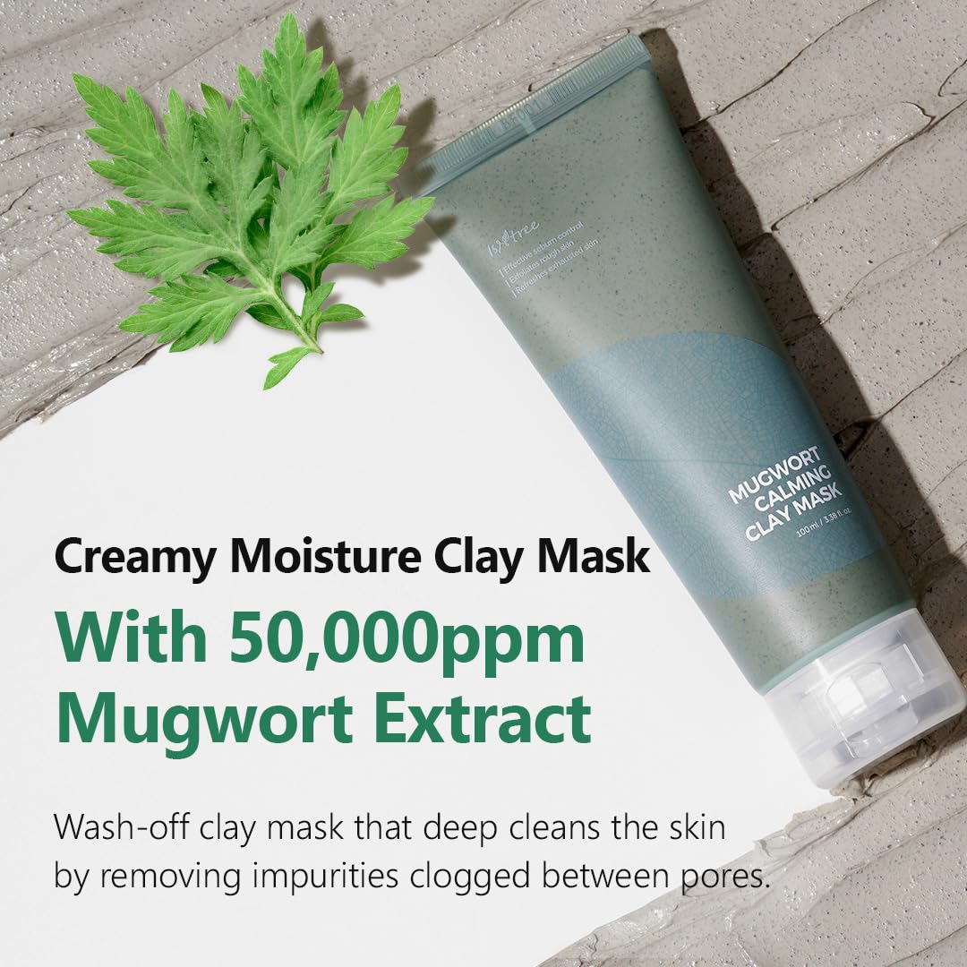 ISNTREE Mugwort Calming Clay Mask 100ml