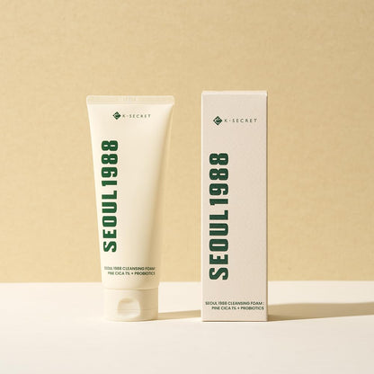 KSECRET SEOUL 1988 (Official) Cleansing Foam Pine Cica 1% + Probiotics 150ml