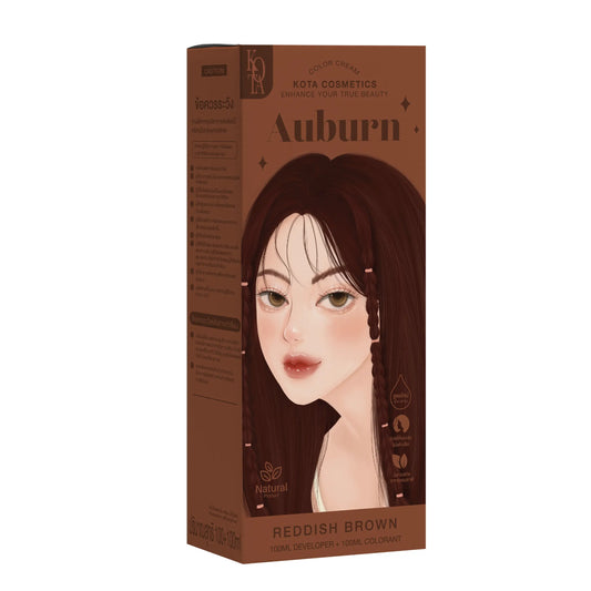 Kota Cosmetics Hair Color AUBURN REDDISH BROWN