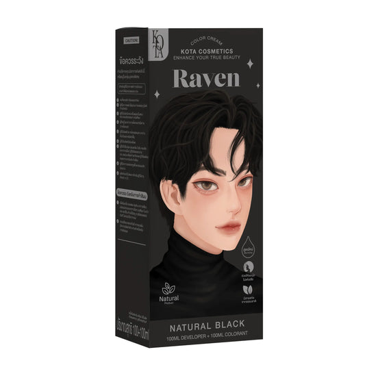 Kota Cosmetics Hair Color Raven NATURAL BLACK