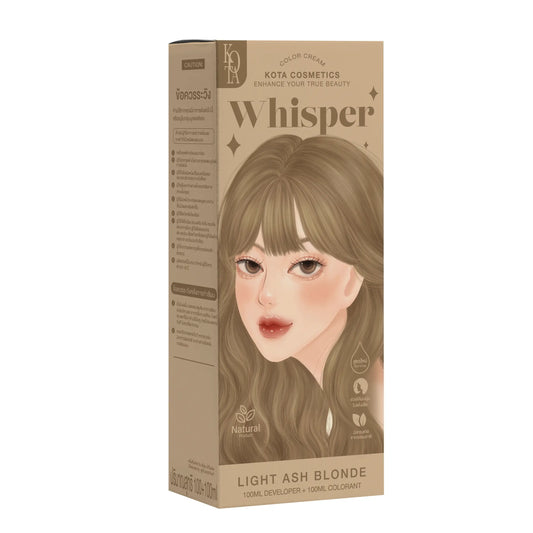 Kota Cosmetics Hair Color Whisper LIGHT ASH BLONDE