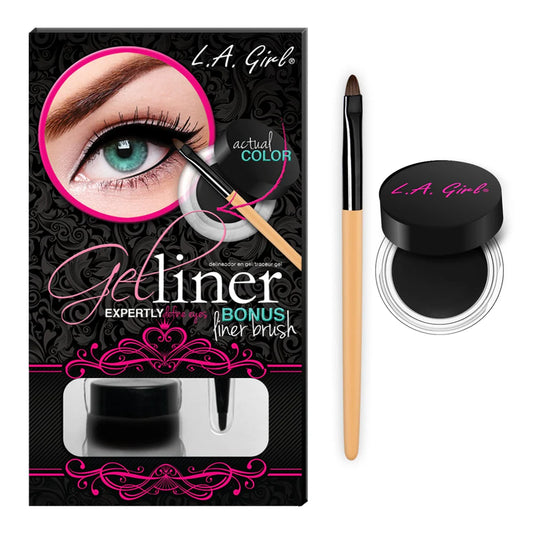 LA Girl (Official)  Gel Liner Kit Very Black