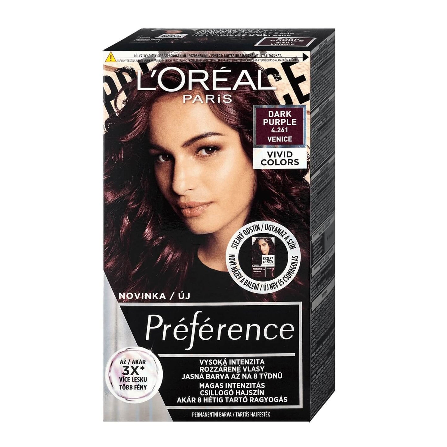 LOreal Paris (France/Belgium) Preference Vivid Colours Dark Purple 4.261 Venice