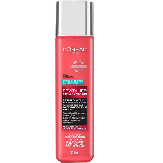 LOreal Paris Revitalift 5% Glycolic Acid Peeling Toner 180ml