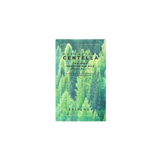 SKIN1004 Madagascar Centella Tea-Trica Soothing Sun Milk SPF50 Sample Sachets 1.5ml