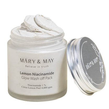 Mary & May Lemon Niacinamide Glow Wash Off Pack 125g