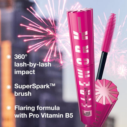 Maybelline Lash Sensational Firework Washable Mascara Very Black