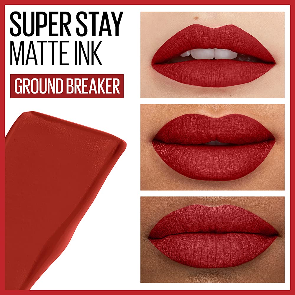 Maybelline (Thailand) Super Stay Matte Ink Liquid Lipstick 117 Ground Braker