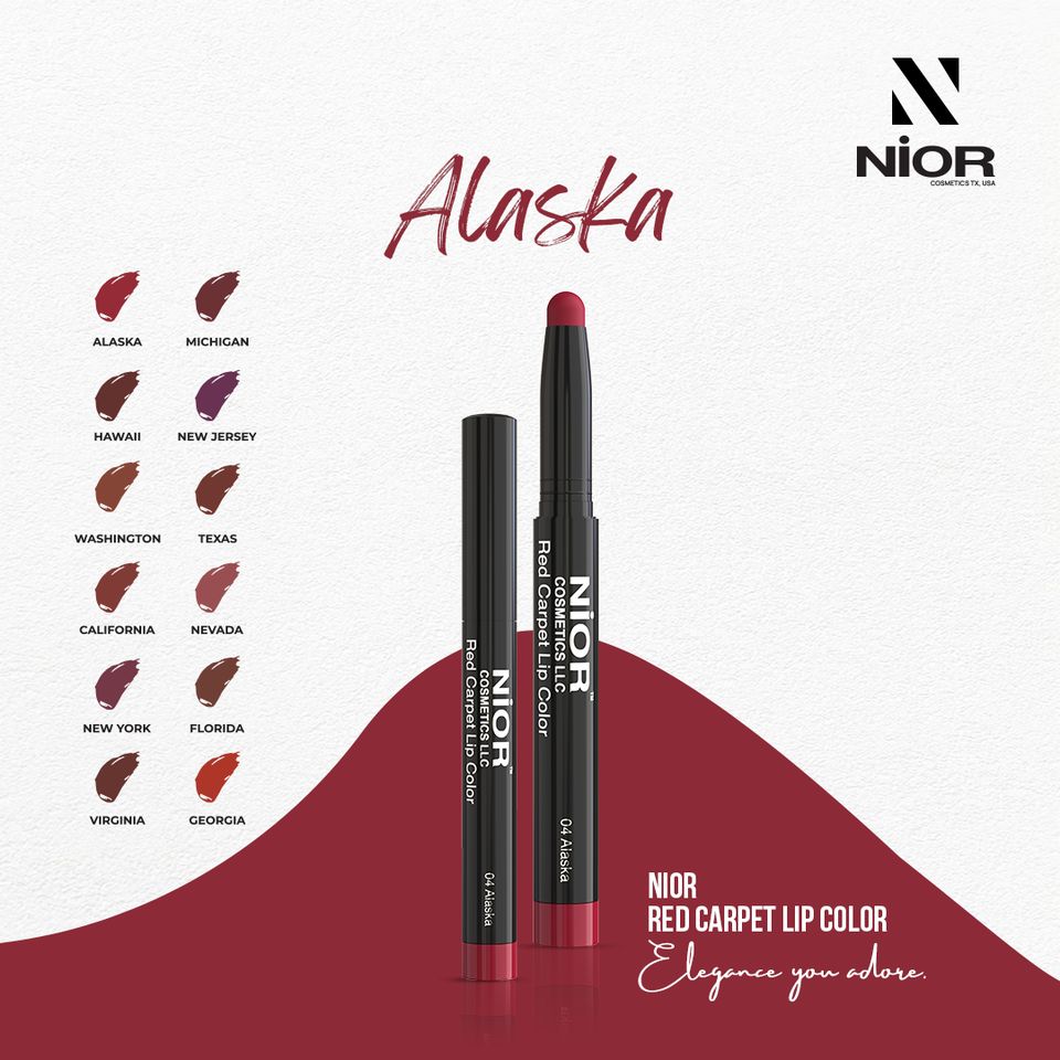 NIOR Red Carpet Lip Color Alaska