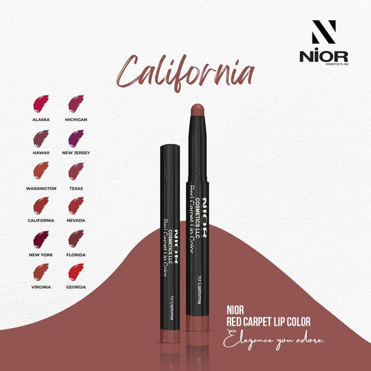 NIOR Red Carpet Lip Color California