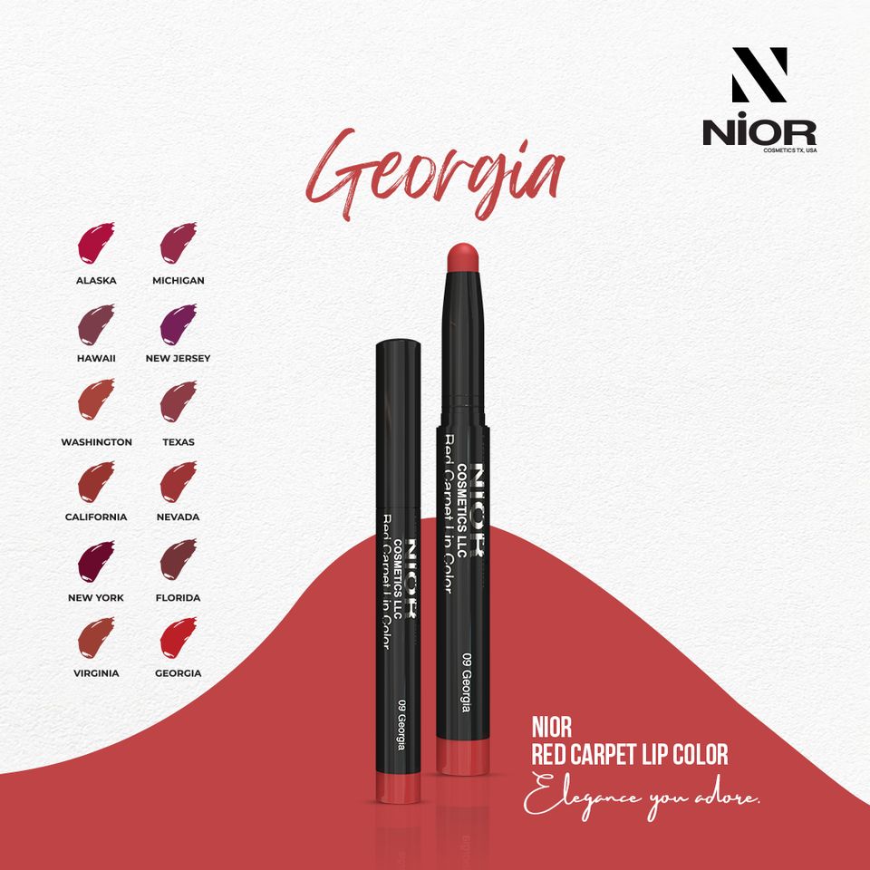 NIOR Red Carpet Lip Color Georgia