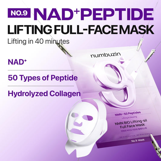 NUMBUZIN No.9 NAD Bio Lifting Full Cover Facial Mask 48ml 1ea