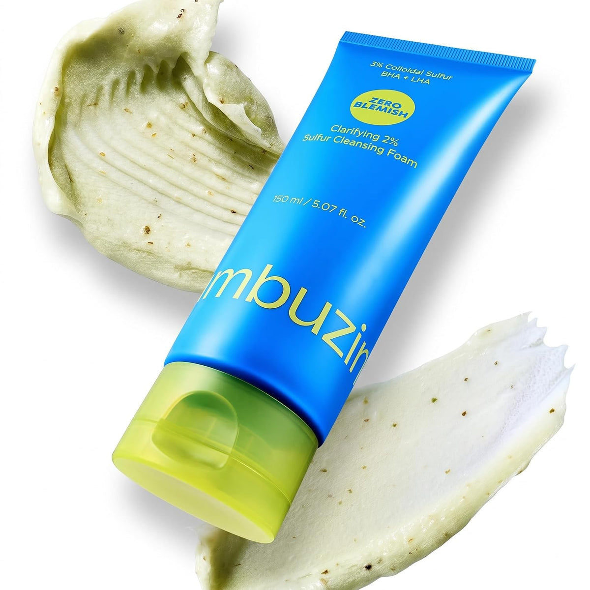 NUMBUZIN Zero Blemish Clarifying 2% Sulfur Cleansing Foam 150ml