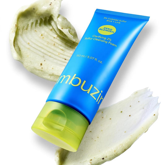 NUMBUZIN Zero Blemish Clarifying 2% Sulfur Cleansing Foam 150ml – Buy Online in Bangladesh from Gotimoy.com