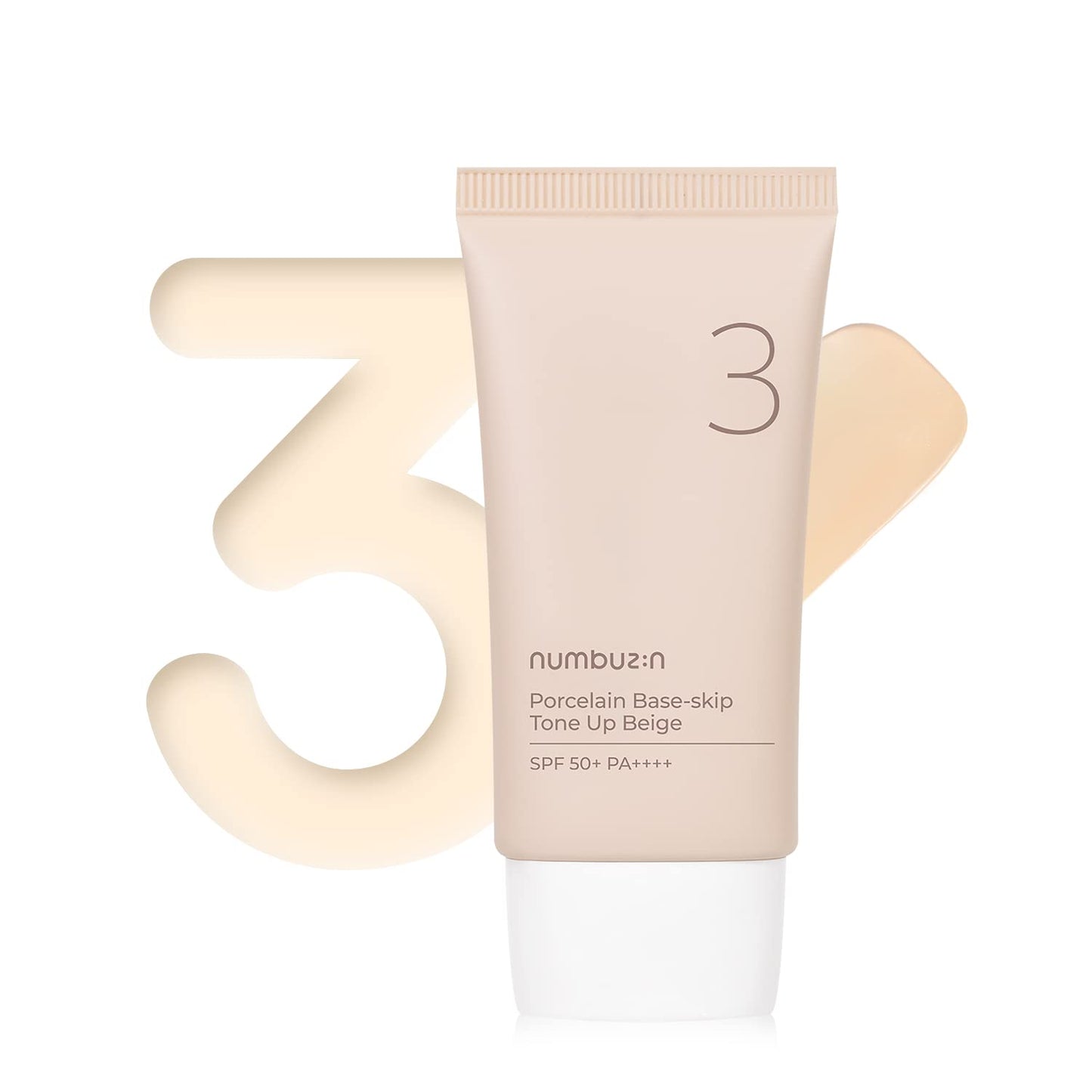 NUMBUZIN No 3 Porcelain Base Skip Tone Up Beige 50ml