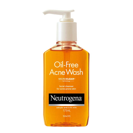 Neutrogena (India/Korea) Oil Free Acne Wash 175ml