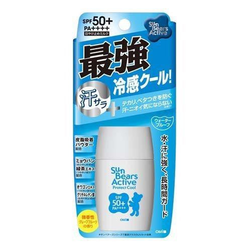 OMI Brotherhood Sun Bears Active Protect Cool Sunscreen SPF50+ PA++++ 30g