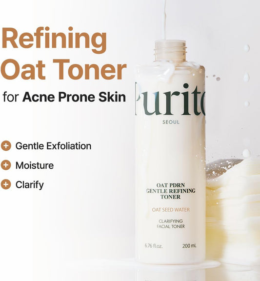PURITO Oat Pdrn Gentle Refining Toner 200ml