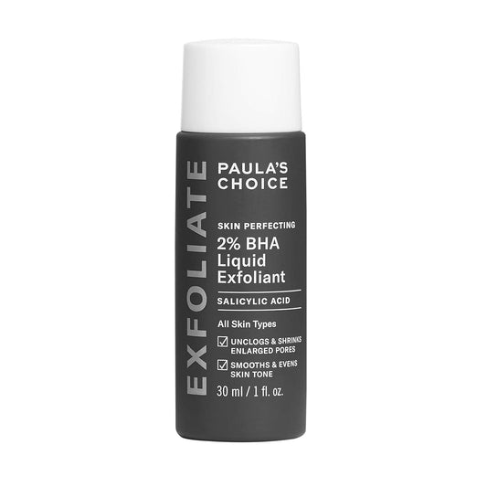 Paulas Choice Skin Perfecting 2% BHA Liquid Salicylic Acid Exfoliant MINI Travel 30ml