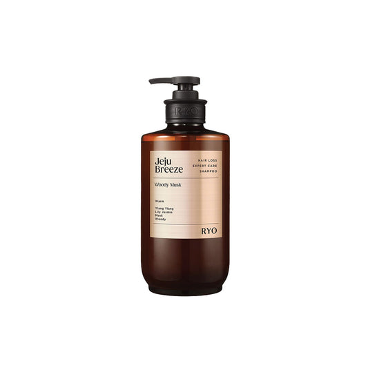 RYO Jeju Breeze Hair Loss Expert Care Woody Musk Shampoo 585ml