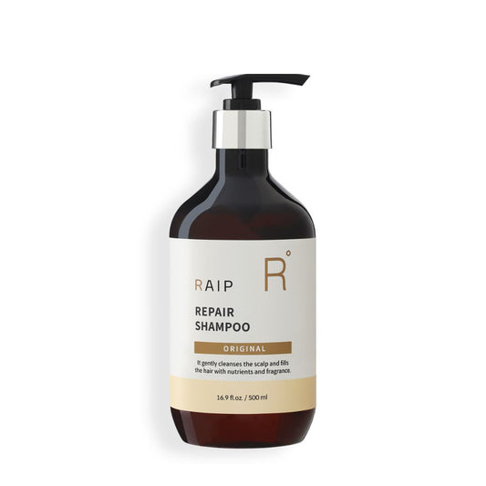 RAIP repair shampoo bottle on a white background