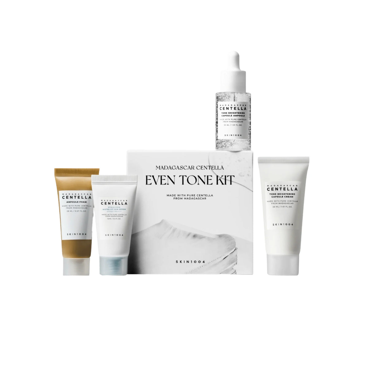SKIN1004 Madagascar Centella Even Tone Travel MINI Kit (4 Items) – Buy Online in Bangladesh from Gotimoy.com