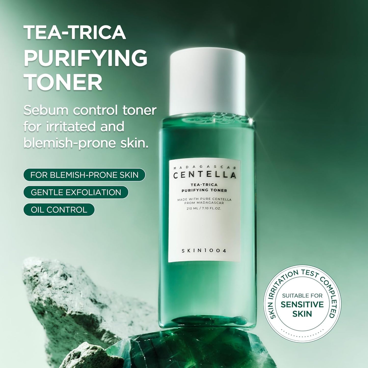SKIN1004 Madagascar Centella Tea Trica Purifying Toner 210ml