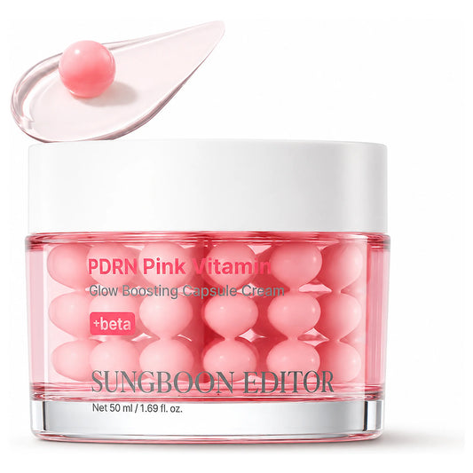 SUNGBOON EDITOR PDRN Pink Vitamin Glow Boosting Capsule Cream 50ml