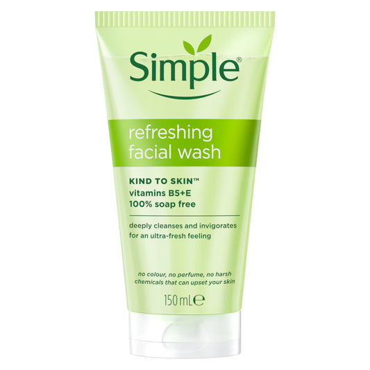 Simple (UK/Poland) Refreshing Facial Wash For All Type Skin 150ml