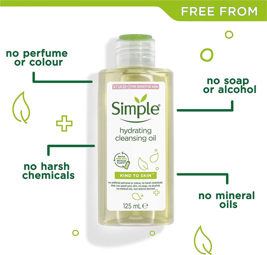 Simple Kind to Skin Hydrating Cleansing Oil 125 ml