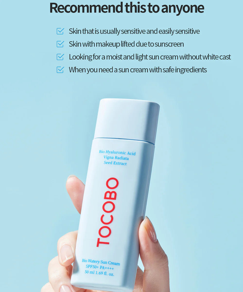 buy TOCOBO Bio Watery Sun screen uses skin reviews